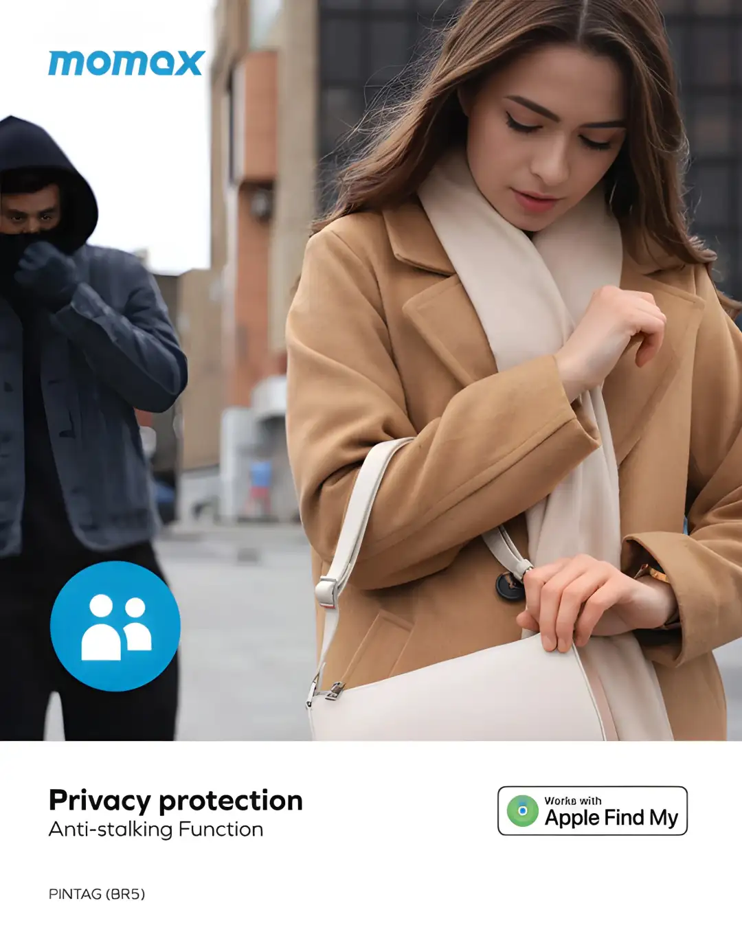 BR5 Bluetooth tracker for keys wallet and bags