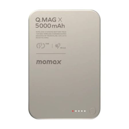 Momax Q.Mag X Gen 2 Magnetic Wireless Power Bank 5000mAh 15W