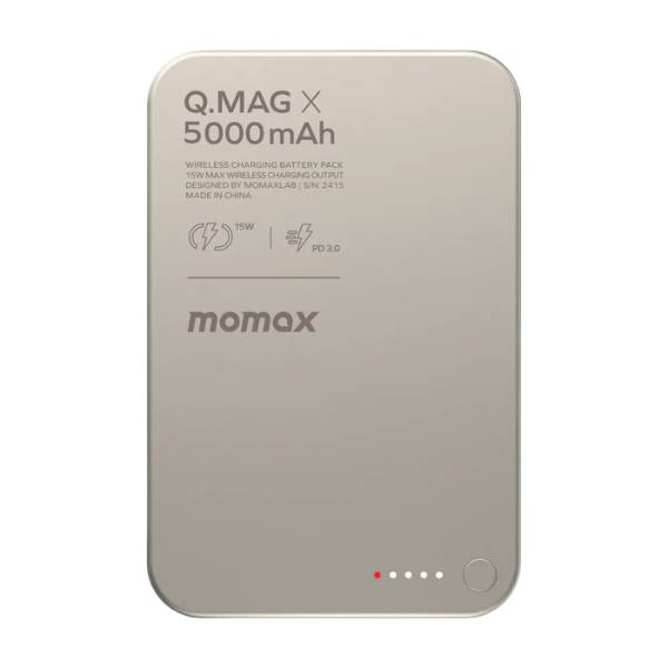 Momax Q.Mag X Gen 2 Magnetic Wireless Power Bank 5000mAh 15W