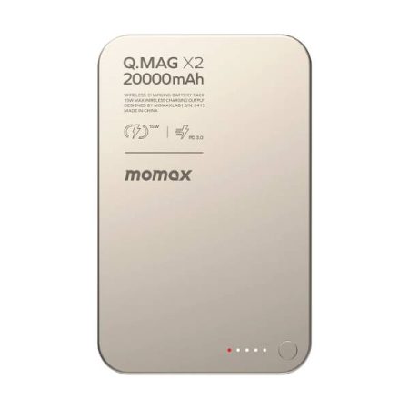 Momax Q.Mag X2 Gen 2 20000mAh Magnetic Wireless 15W Power Bank