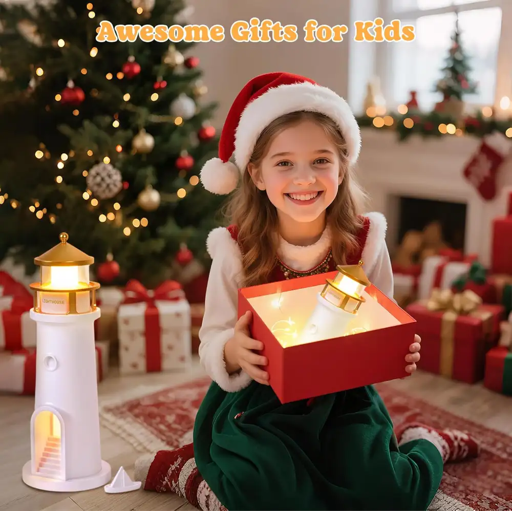 Remote-control night light creating soothing ambience