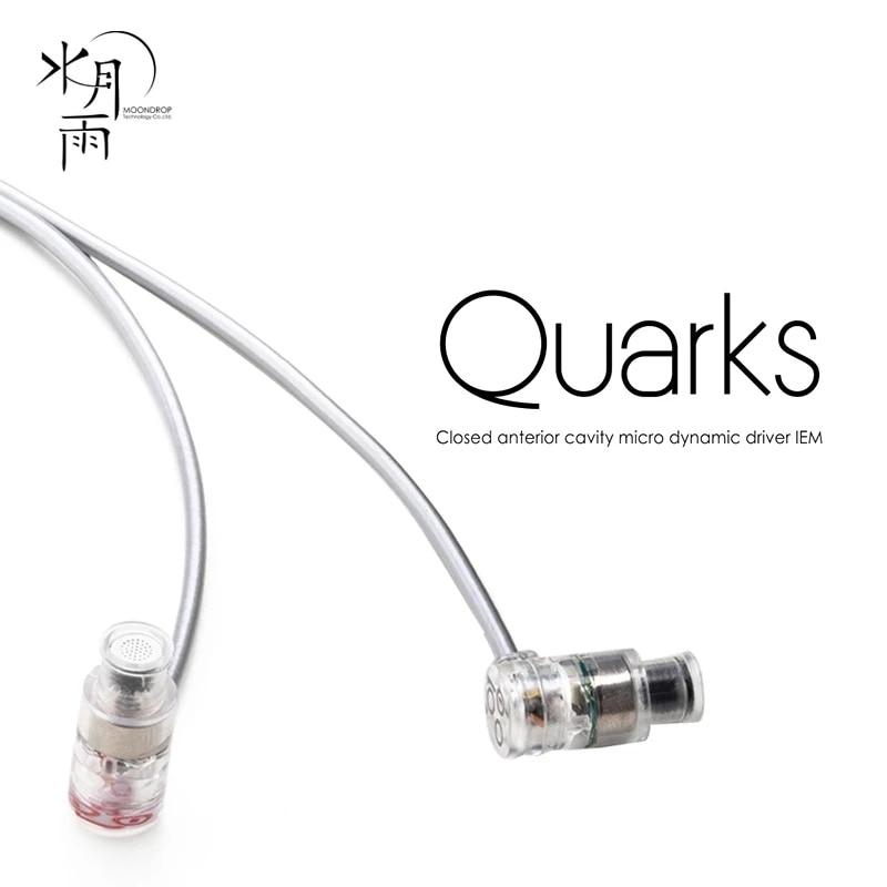 Moondrop Quarks Closed Anterior Cavity Micro Dynamic Driver In-Ear Earphone 3.5 mm