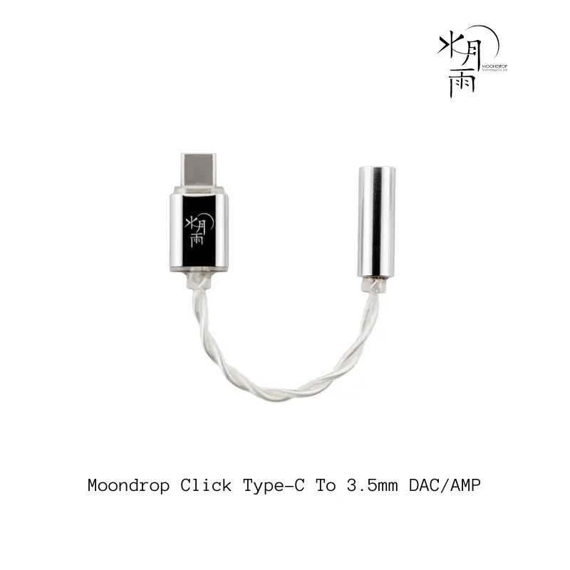 MOONDROP CLICK Type-C To 3.5 USB DAC/AMP