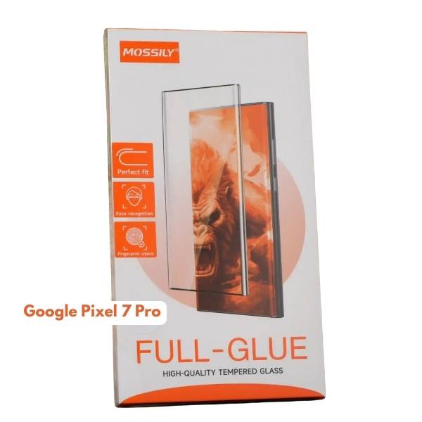 Mossily Google Pixel 7 Pro Full Glue High Quality Curved Screen Tempered Glass
