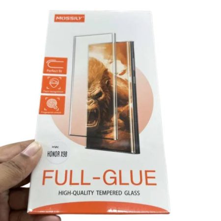 Mossily Honor X9B Full Glue High Quality Curved Screen Tempered Glass