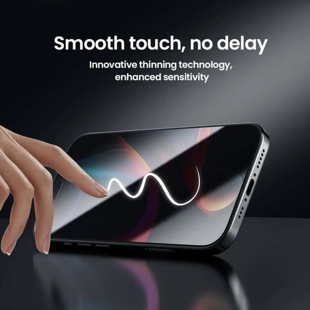 Mossily Tempered Glass Screen Protector Guard For iPhone 16 Pro Max