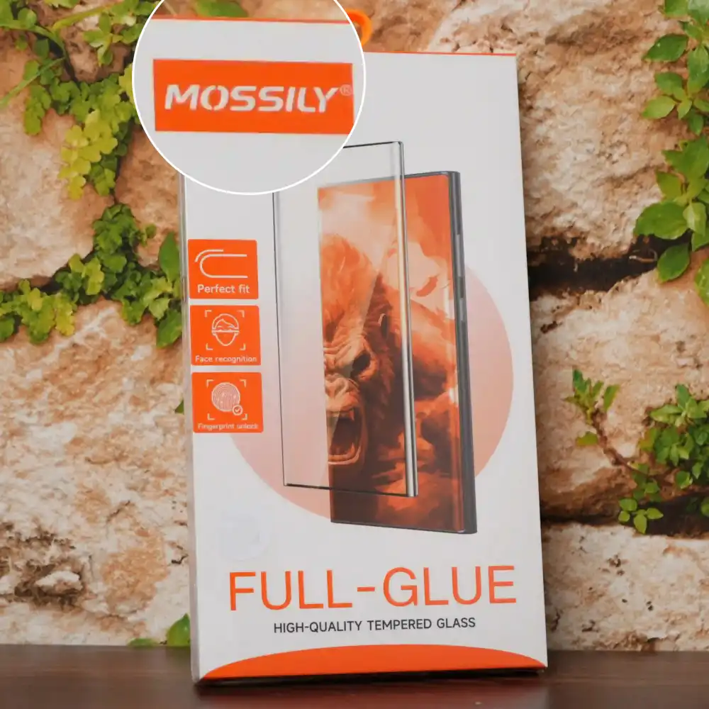 Mossily Vivo X200 Full Glue High Quality Curved Screen Tempered Glass