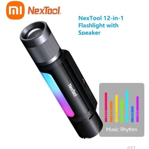 NexTool Outdoor 12 in 1 Thunder Music Flashlight 900lms -NE20161