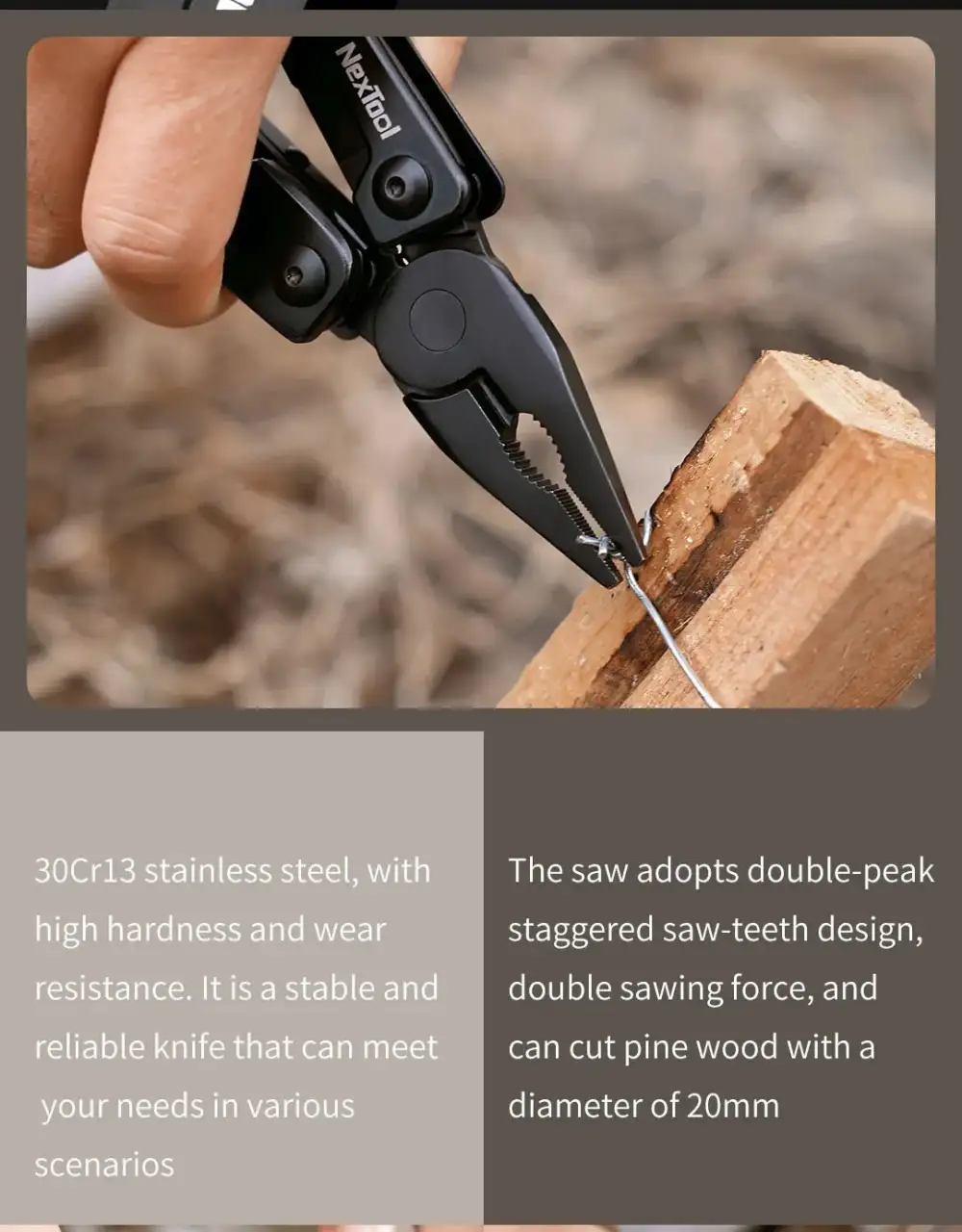 A lifestyle image of the Vanguard wrench in use tightening bolts or adjusting fittings