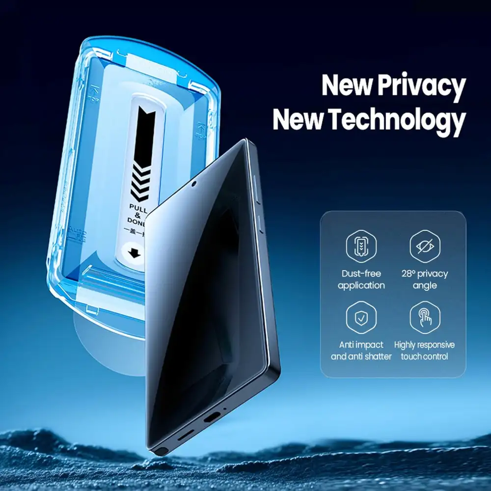 Nillkin Amazing Guardian privacy glass full coverage