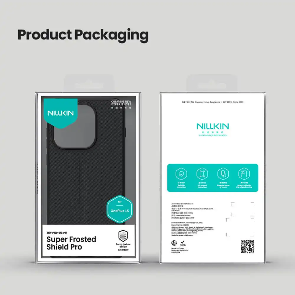 Nillkin Super Frosted Shield Pro Matte Back Cover for OnePlus 15