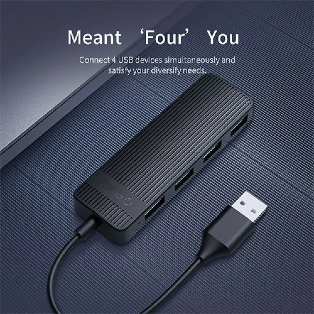 ORICO 4-Port USB2.0 HUB FL02-U2-BK