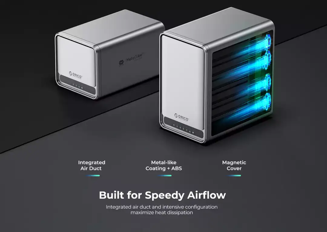 ORICO MetaCube 5 bay NAS storage for data management