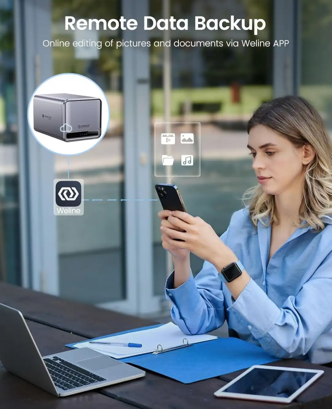 ORICO TS200 MetaCube 2-bay NAS private cloud storage