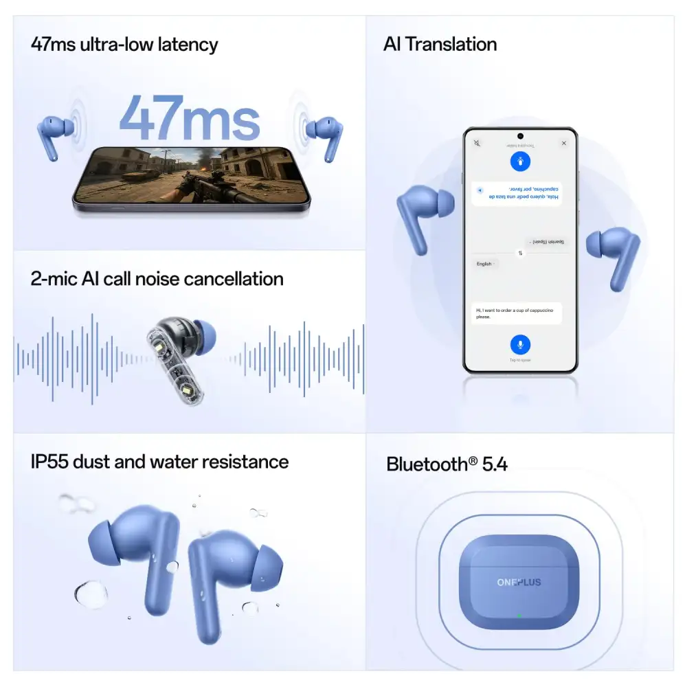 Capture lifestyle imagery of users enjoying immersive sound and stable wireless connectivity with Nord Buds 3R.