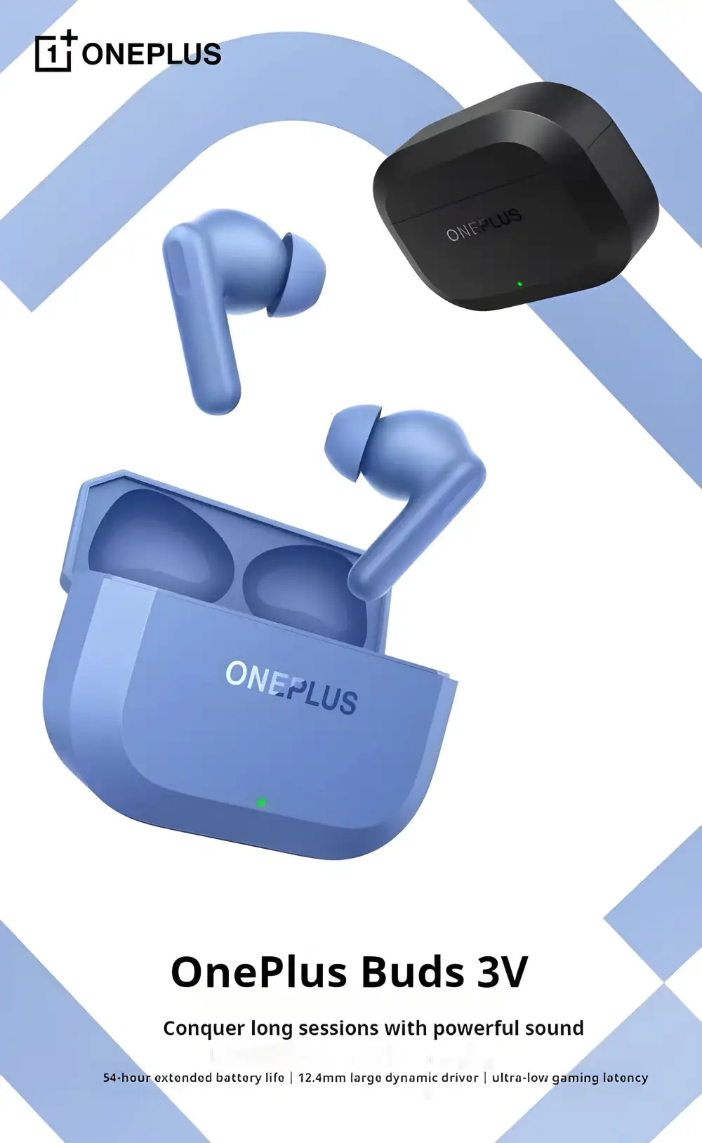 Stylish OnePlus Buds 3V perfect for music and calls