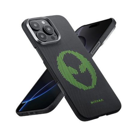 Pitaka Aries Tactile Woven Case for iPhone 16 Pro / 16 Pro Max -Alien