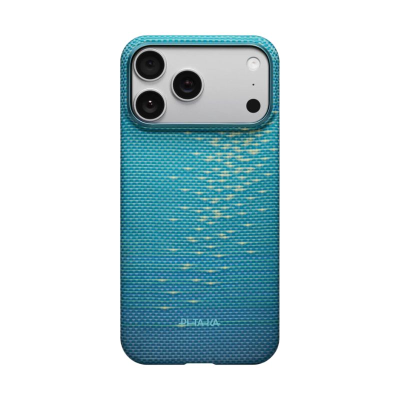 Pitaka Ultra Slim Lucid Blue Case for iPhone 17 Series