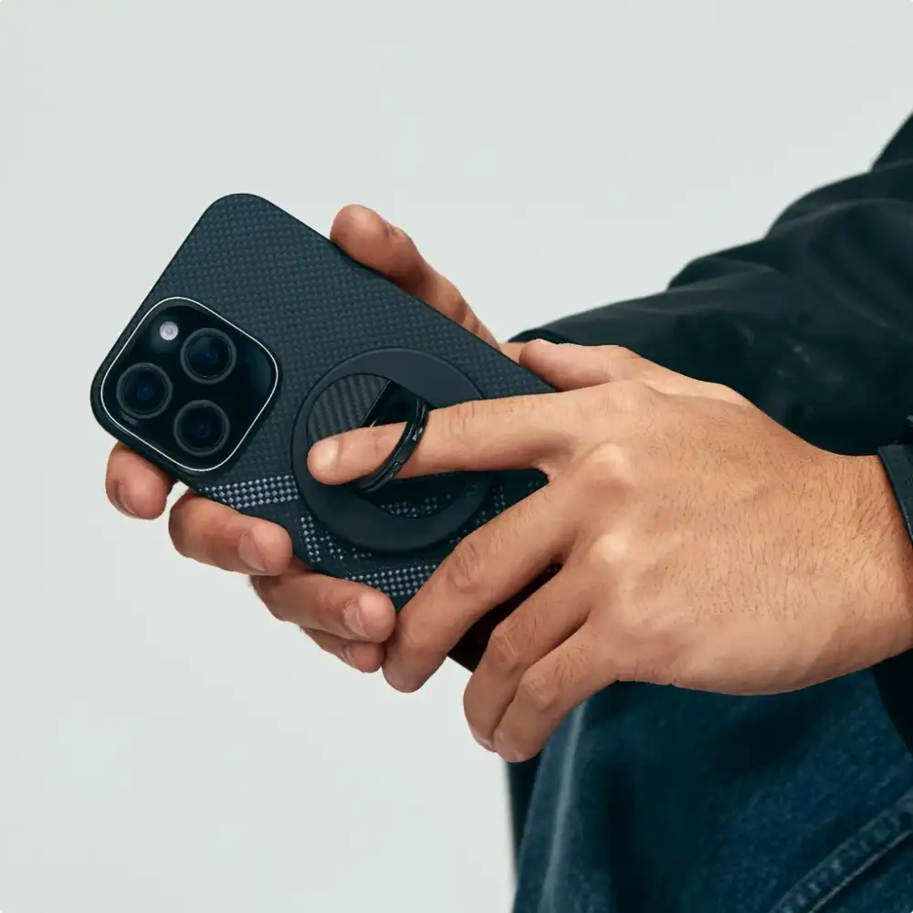 Pitaka x Re-TROS Refining Collaborative Tactile Woven Case for iPhone 16 Pro Max