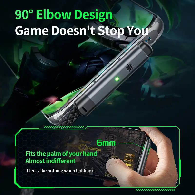 Plextone C2U T100 66W Gaming Type-C Charging Data Cable