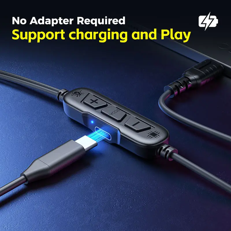 Plextone RX5 Refire gaming earphone with detachable boom microphone for clear voice chat