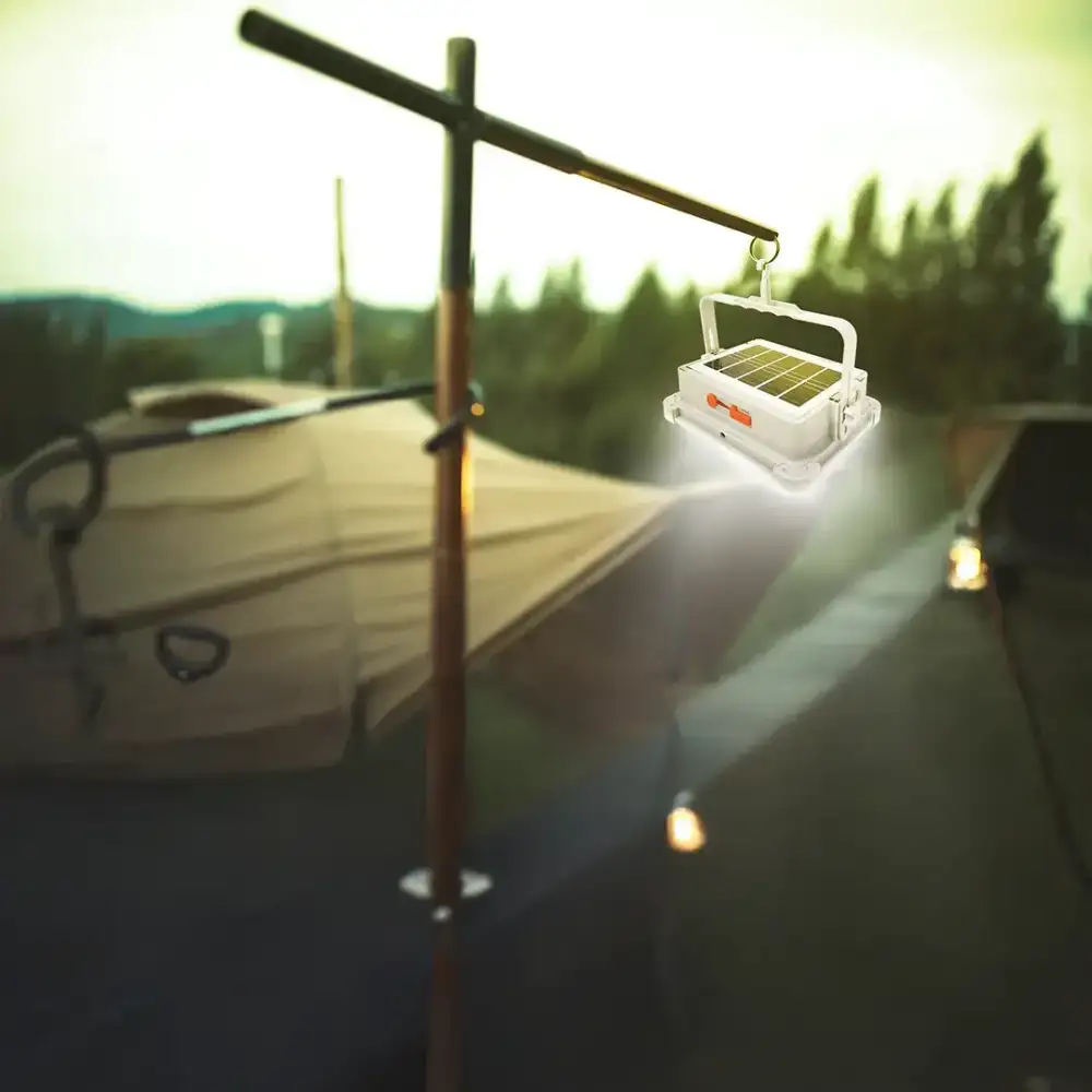 Bright solar LED lamp perfect for Bangladesh outdoors