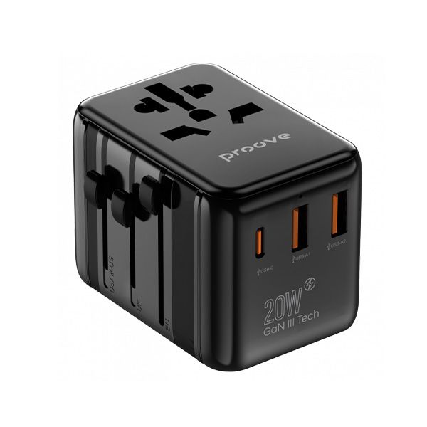 Proove 20W Universal Travel adapter (2C1A)