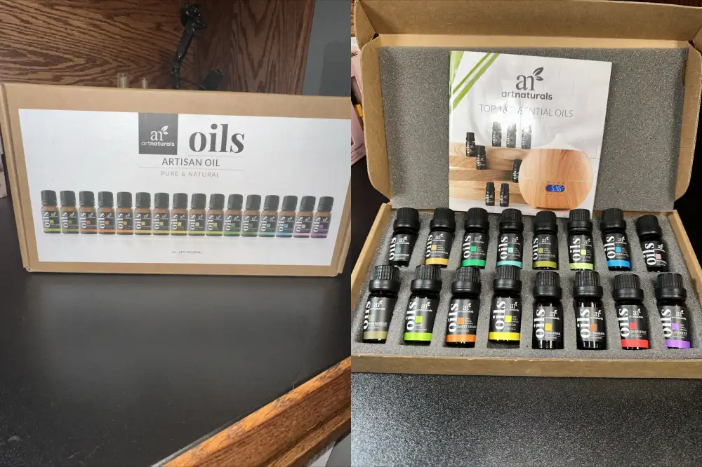 Pure Essential Oil Set for Diffusers & Humidifiers 16pcs Package