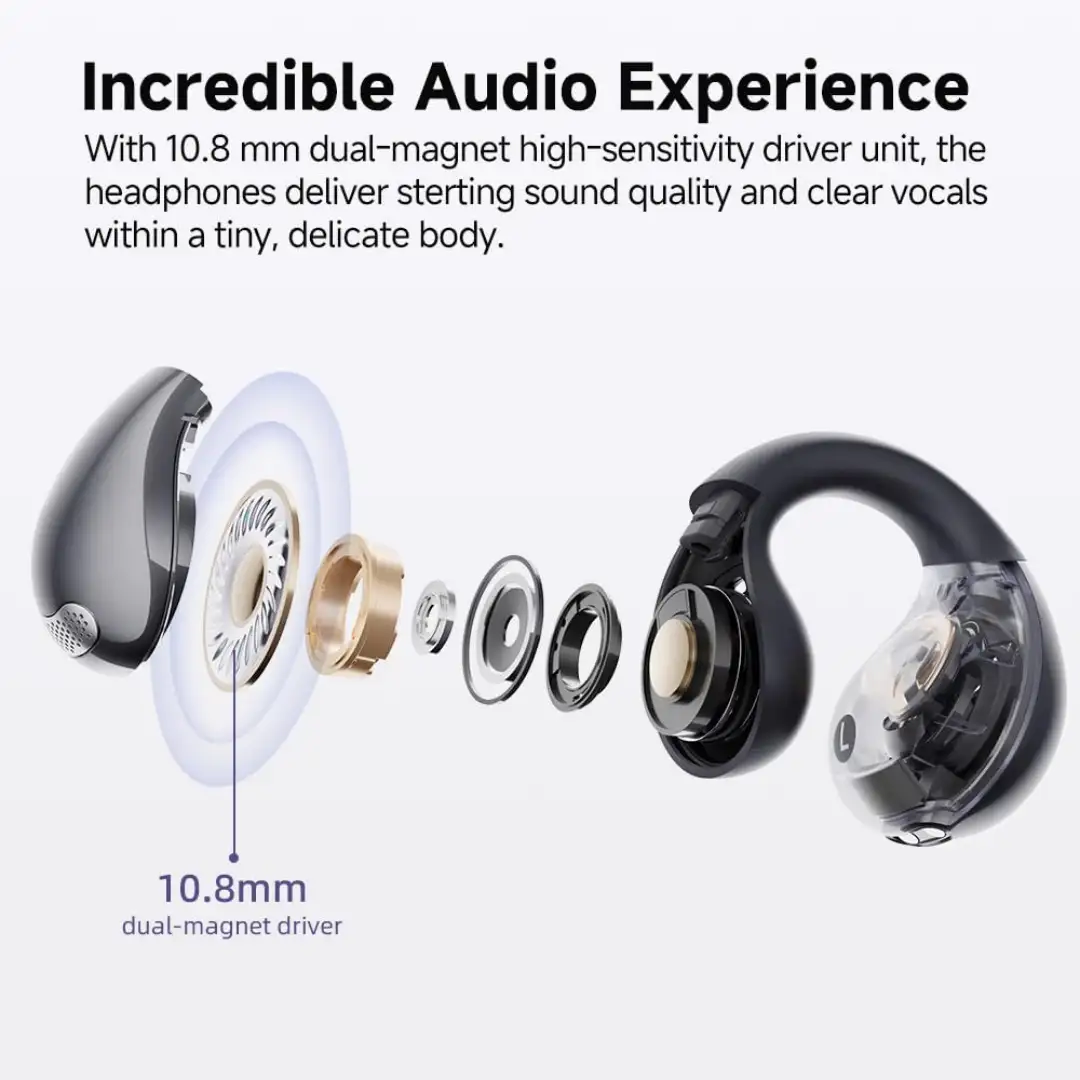 QCY C30S Bluetooth open ear headset for daily use