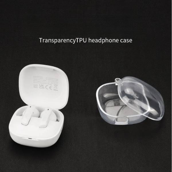 QCY HT05 MeloBuds ANC Silicone TPU Transparent Case