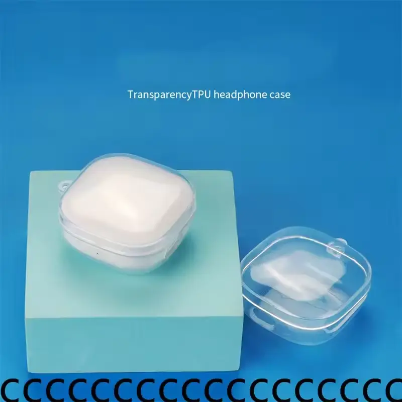 QCY HT05 MeloBuds ANC Silicone TPU Transparent Case