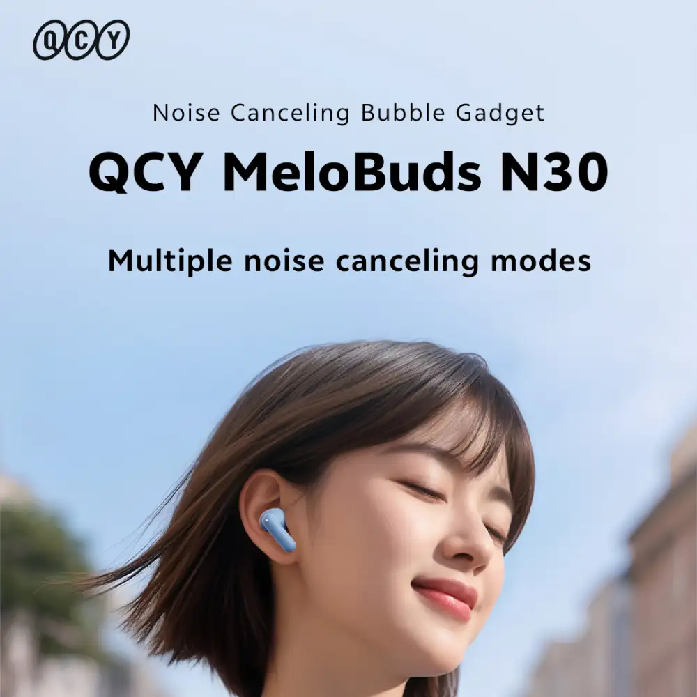 QCY Melobuds N30 45dB ANC Earbuds Bangladesh