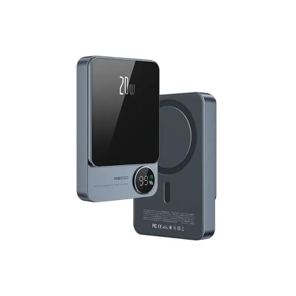 RECCI RPB-W16 Matrix 10000mAh PD20W and 15W Wireless Charging Power Bank