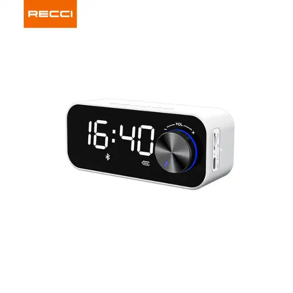 RECCI RSK-W11 Bluetooth Speaker with Alarm Clock