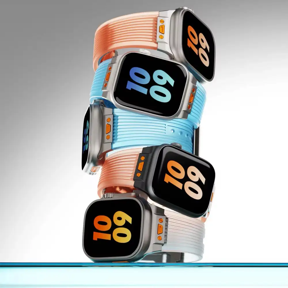REDEFINE transparent silicone strap for Apple Watch