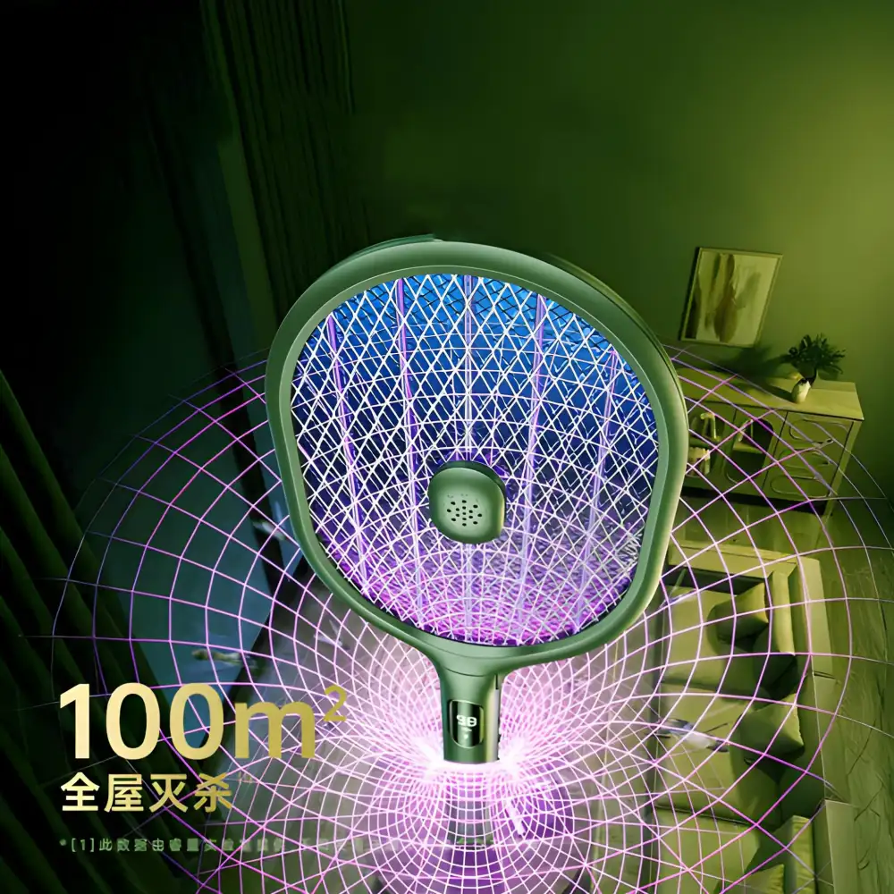 REMAX MC-5 Mosquito Swatter with Digital Display front view