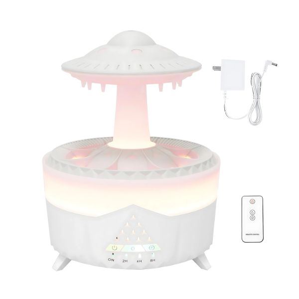 Rain Cloud Humidifier Water Drip, Essential Oil Diffuser with multi-Colors LED Lights