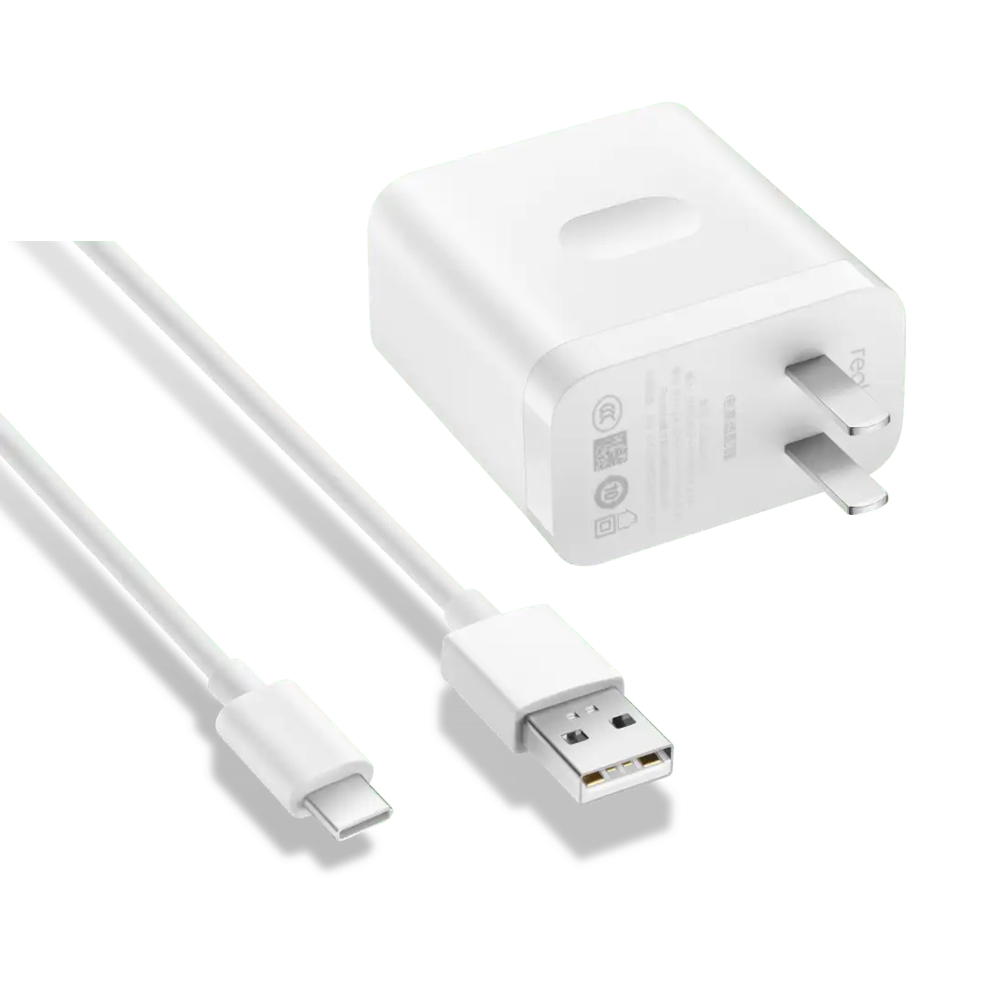 Realme 80W SuperDart Charger with Type-C Cable Combo