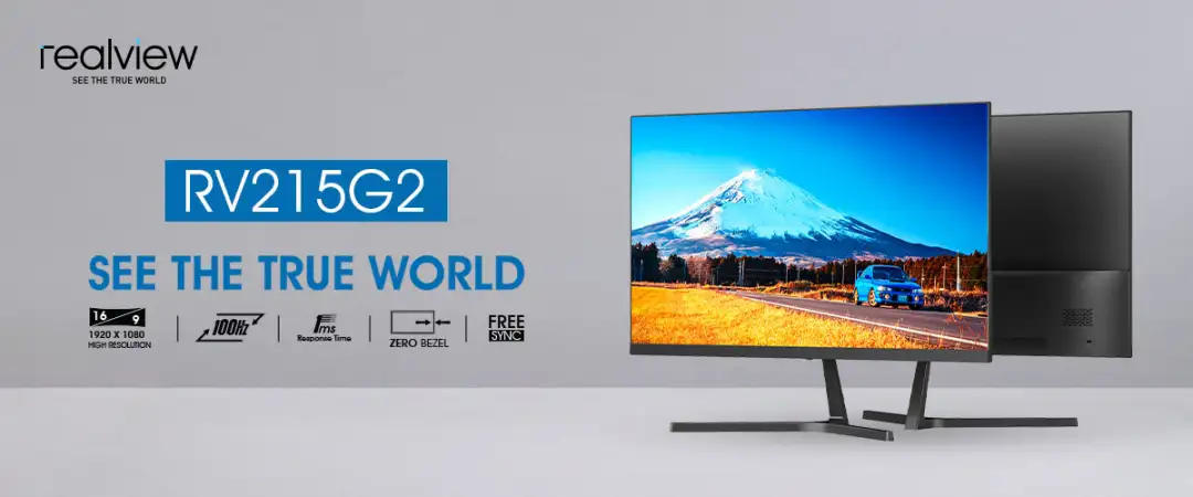 Realview RV215G2 22-inch 100Hz Full HD monitor display