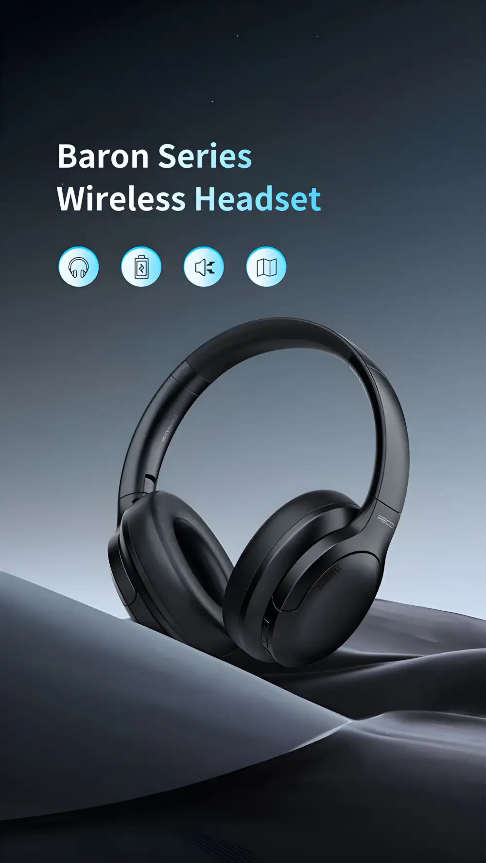 Recci REP-W59 Baron Series earphone with clear audio
