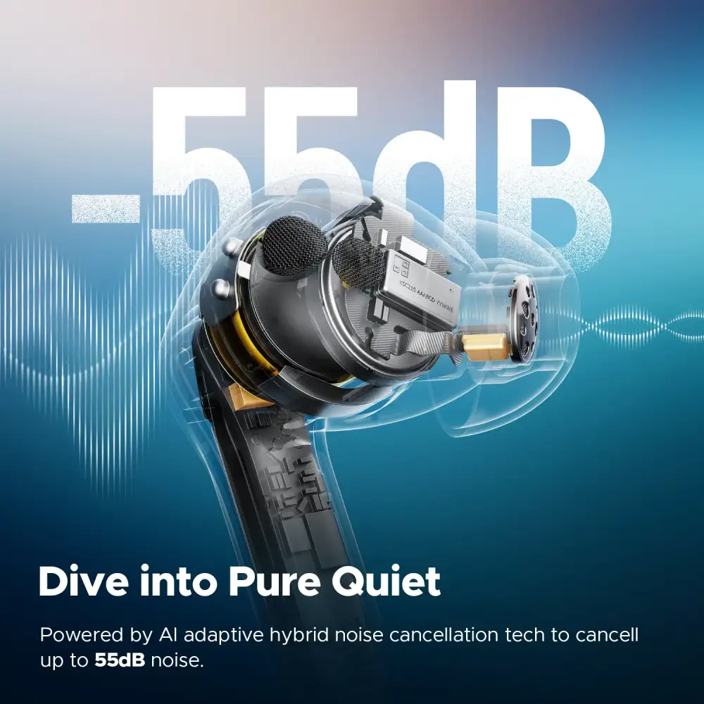 SOUNDPEATS Air5 Pro True Wireless Hi-Res Earbuds