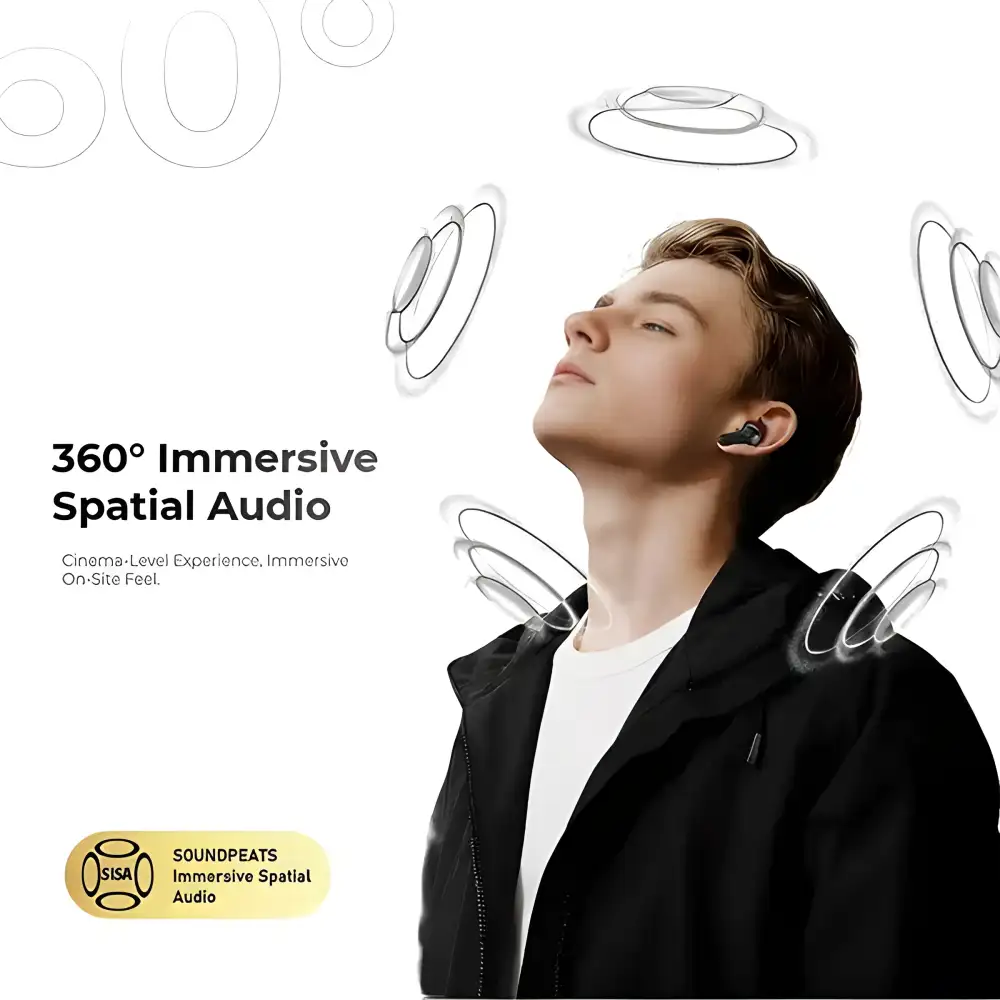 SoundPEATS Q3 Pro gaming earbuds with low latency mode