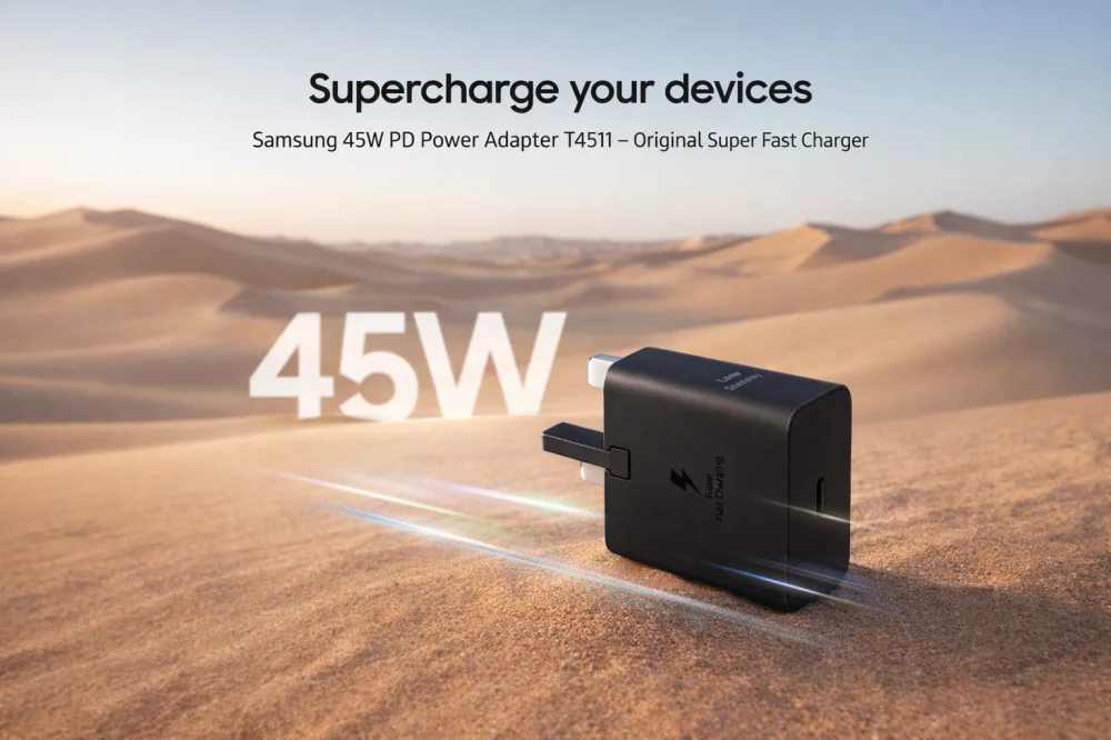 Samsung 45W Super Fast Charging 2.0 USB-C Power Adapter T4511