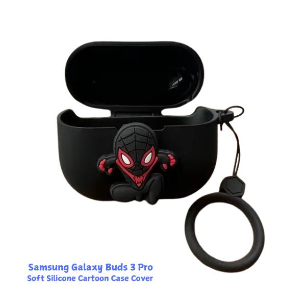 Samsung Galaxy Buds 3 Pro Soft Silicone Cartoon Case Cover