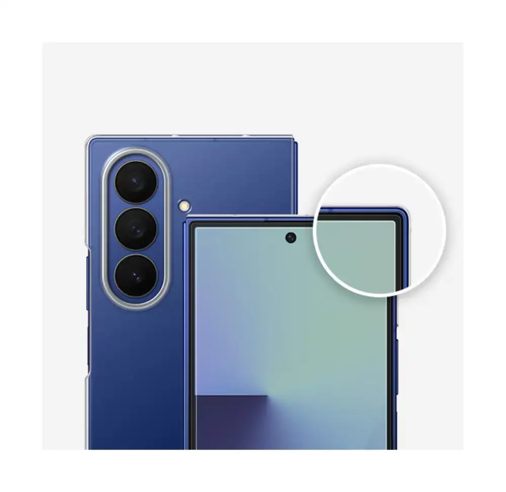 Samsung Galaxy Z Fold7 Clear Case Transparent