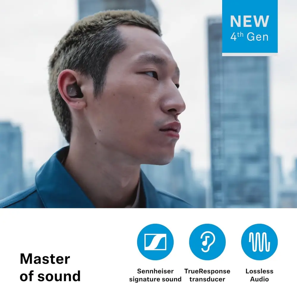Sennheiser MOMENTUM True Wireless 4 earbuds