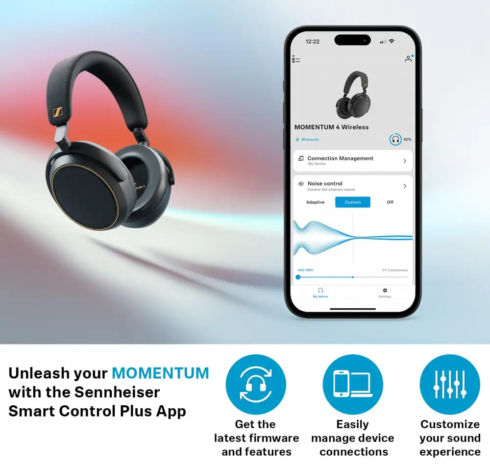 Sennheiser Momentum 4 Wireless headphones product design