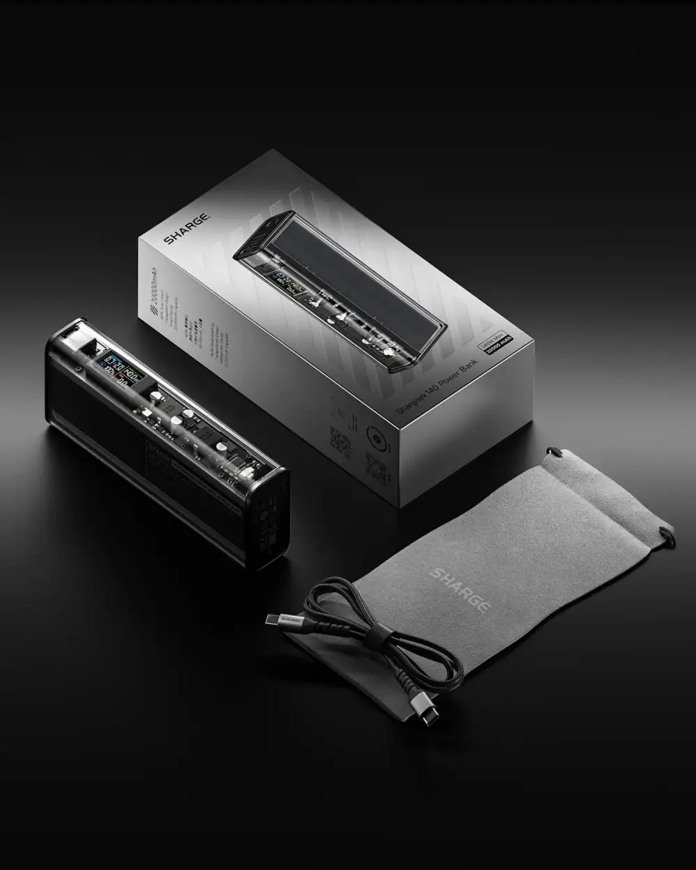 Shargeek 140W 20000mAh Power Bank
