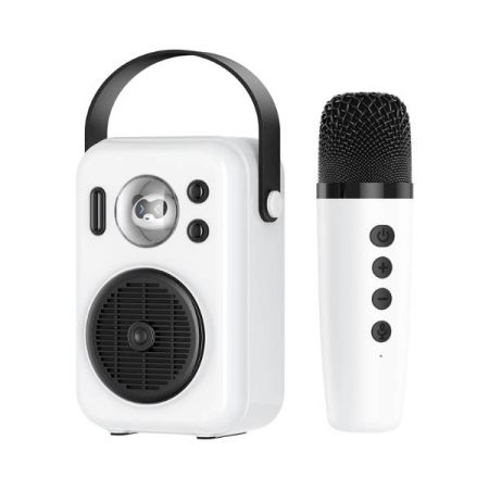 SoundPEATS Hi-Singing Karaoke Portable Speaker and Mic with Colorful Lights
