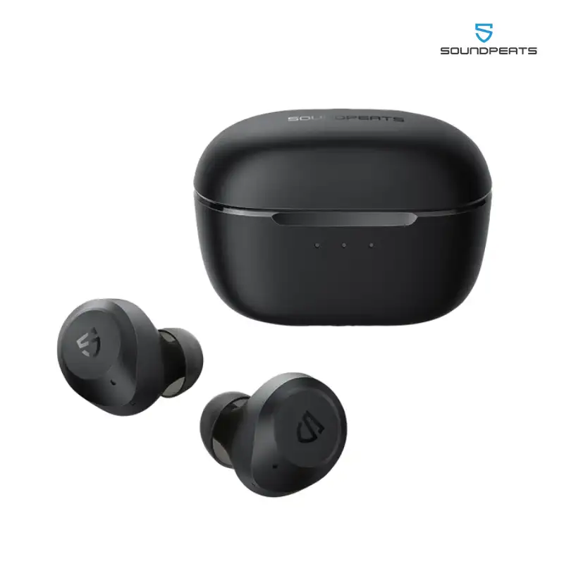 SoundPEATS T2 Hybrid Active Noise Cancelling Wireless Earbuds